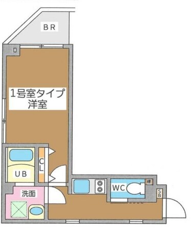 リベルタ銀座イーストの物件間取画像